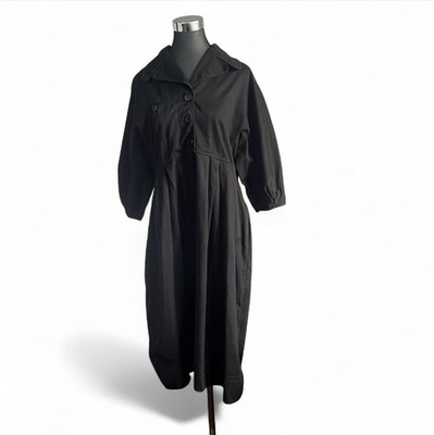 Lee Mathews Brand New Black Winter Dress 
