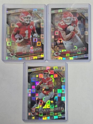 2025 PANINI PRIZM 13 CARD KANSAS CITY CHIEFS PREMIUM TEAM SET /400