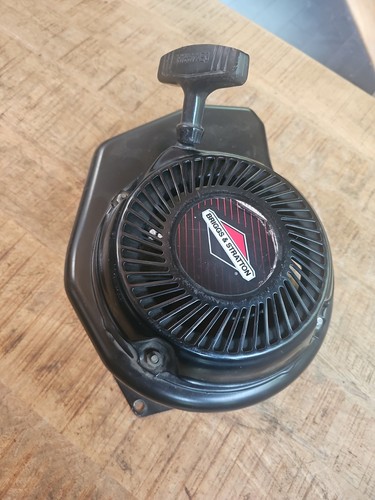 Briggs & Stratton engine 121432 0124-E1 Start recoil 591301 Shroud cover 699598