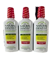 The Natural Dentist Healthy Gums 16.9 Fl Oz (Pack of 3)  Exp 09/2026
