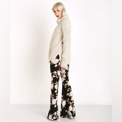 Show Me Your MuMu Bam Bam Bells in Bella Rose Black Size M