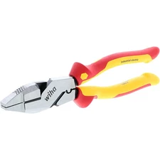 Wiha Insulated Ne Style Linemans Pliers With Crimpers 9.5In