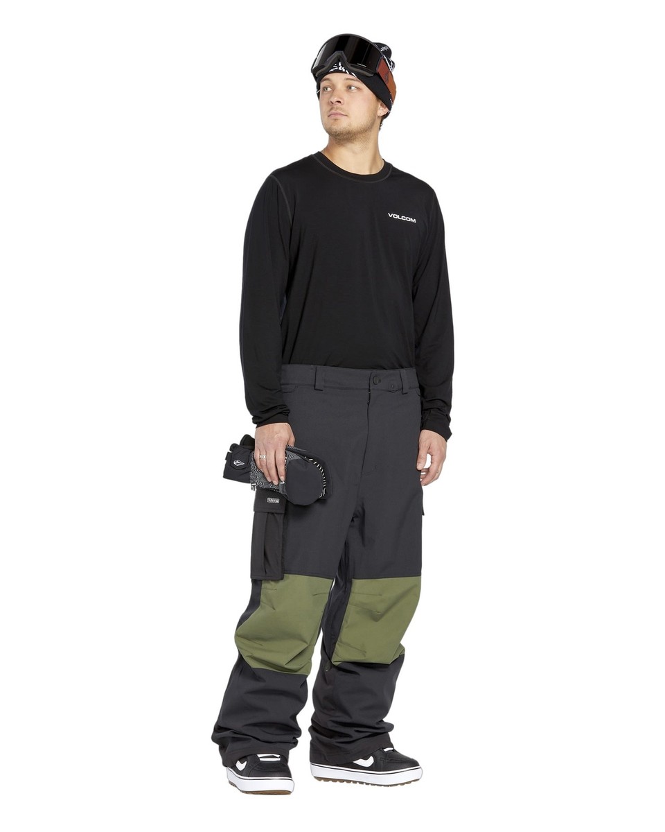 Volcom Nwrk Baggy Men's Snow Pants, Black, XX-Large | eBay