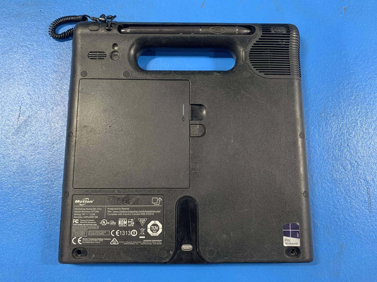 Motion MC-F5m CFT-004 Core i3 5005U 2.00GHz 4GB DDR3 64GB SATA Flash With Stylus