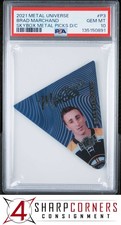 2021 SKYBOX METAL UNIVERSE PICKS DIE-CUT #P3 BRAD MARCHAND POP 1 PSA 10
