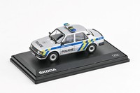 Skoda 120L Policie Cr 1984 1/43 Abrex 143ABSX-712XX
