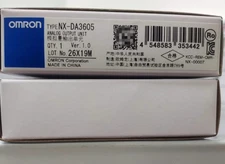 NX-DA3605 New Omron Analog Output Unit NXDA3605