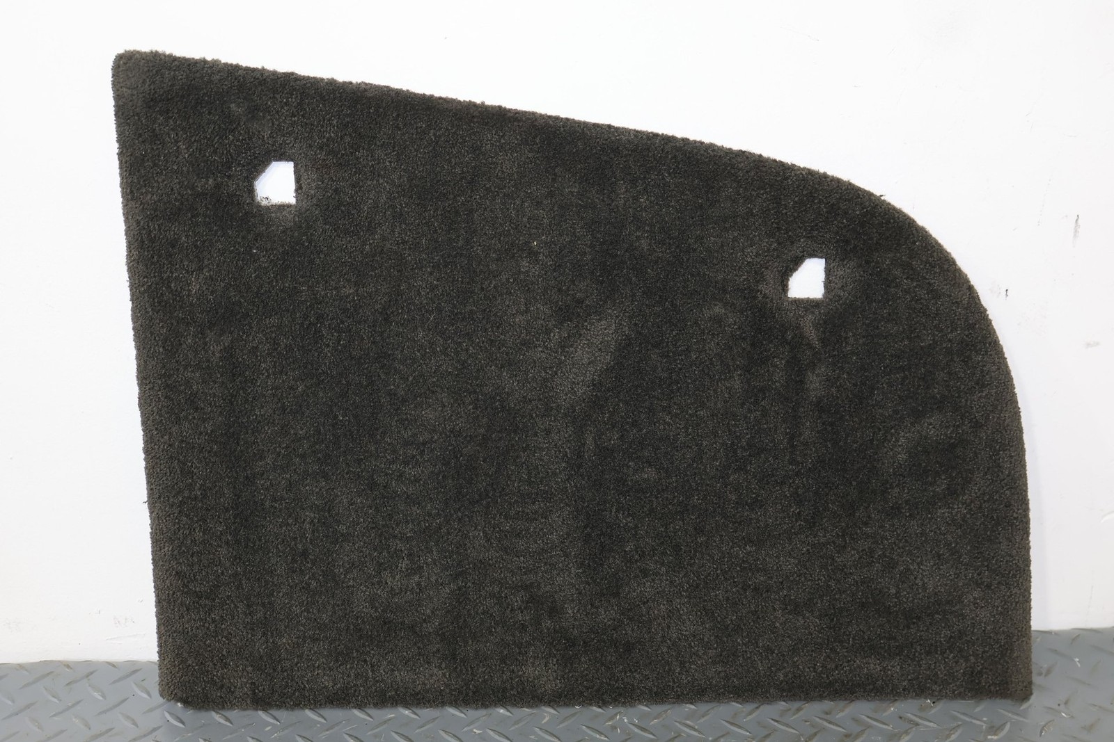 06-12 Bentley Flying Spur Right Interior Carpeted Trunk Trim Panel (Dark Gray)