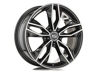"Felge Legierung FüR Volkswagen Tiguan 8,0J18 \" 5X112 42 73 MSW 71 Gloss Dark"