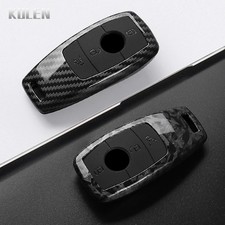 Carbon Fiber Key Case Cover for Mercedes Benz A C E S G W205 W213 X167 AMG