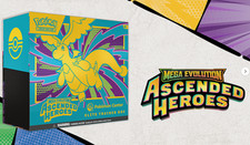 Pok mon Center Exclusive  Mega Evolution: Ascended Heroes ETB  Elite  PRESALE