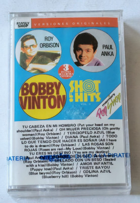 SHOT OF HITS VOL2, FEAT. ROY ORBISON / PAUL ANKA / BOBBY VINTON, 91 MEX TAPE SS
