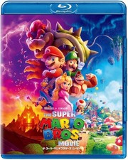The Super Mario Bros. Movie Blu-ray English Subtitles Audio OBI Japan New