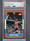 Michael Jordan 1986 Fleer Rookie #57 PSA 2 Slab Chicago Bulls RC GOAT HOF Card