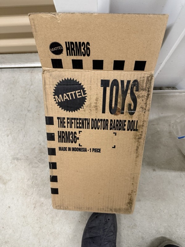 Barbie BBC Doctor Who 15th Dr. Ken Made To Move AA Doll ~ New ~ In Hand! 🔵🟠