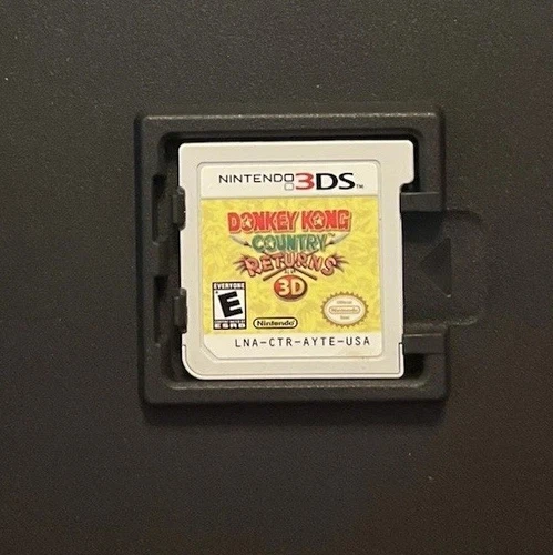 Donkey Kong Country Returns 3D Nintendo 3DS Game Cartridge Only Pre-owned
