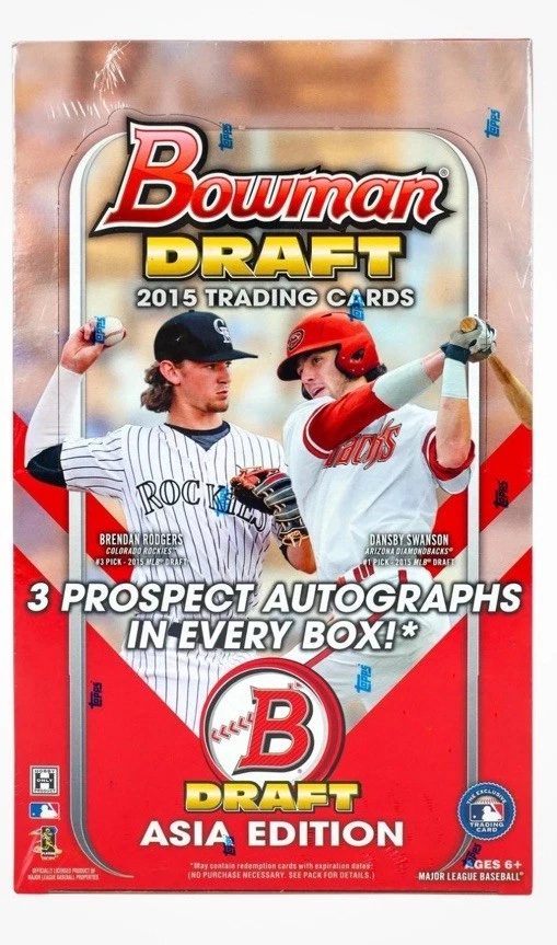 2015 Bowman Draft Baseball Asia Edition Jumbo Box - Image 2 of 2