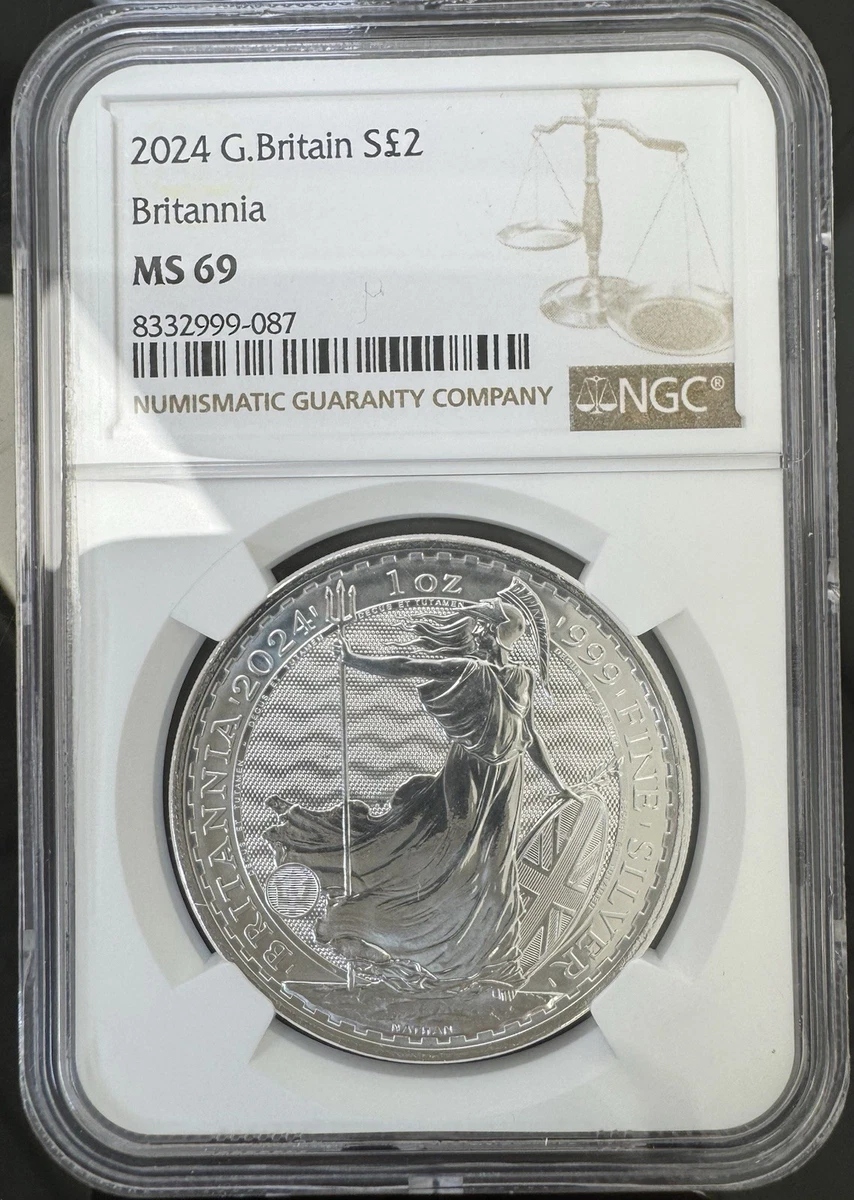 UK Britannia MS 69 Silver Bullion Coins for sale | eBay