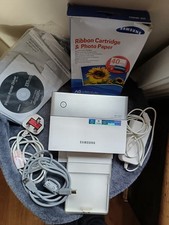 Samsung SPP-2020 Digital Photo Printer and A Mustek Scanner Bundle