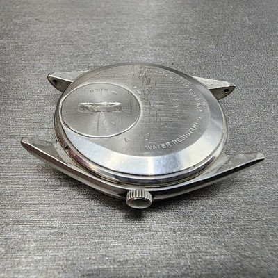 銅鑼 Seiko SQ Railroad Approved Watch Men 35mm White Dial Silver
