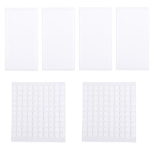 6 Sheets/860 Pcs Double Sided Foam Squares, Double Sided Sticky Pads Self-Adhesi