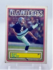 1983 Topps - Ray Guy #299 Raiders NFL
