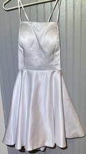 Mini Wedding Bridal/bridal Shower Dress Size L