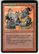 Goblin Grenade (Frazier) Fallen Empires Regular MTG