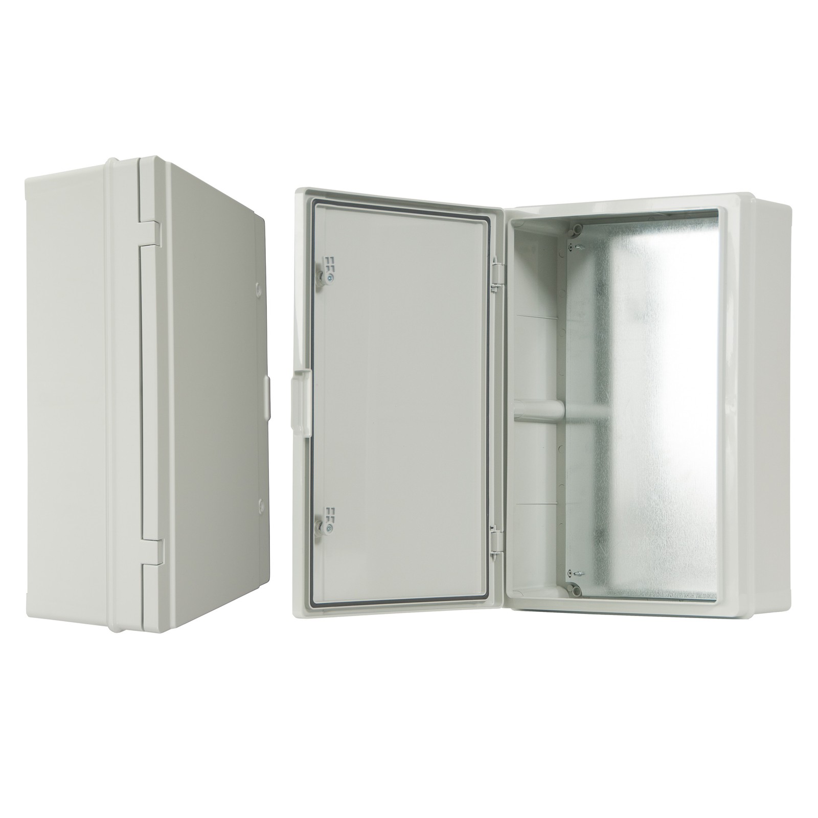 PLASTIC ENCLOSURE NT 610X410X202 IP65 IK10 DOOR FULL WITH C.1603