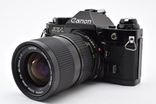 Canon AE-1 Program Black  New FD 35-70mm F4 Lens Excellent 5 From JAPAN 3591