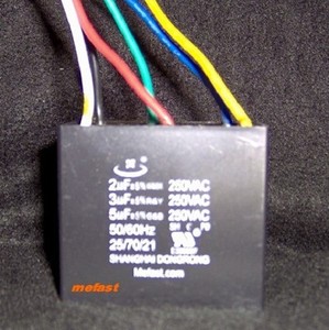 Cbb61 2 wire capacitor