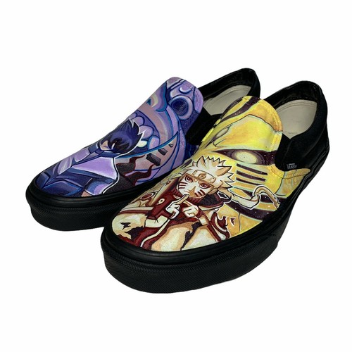 naruto slip on vans
