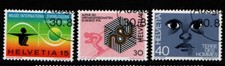 Switzerland Helvetia 1973 Events Publicity SG873-75 VF Used/CTO