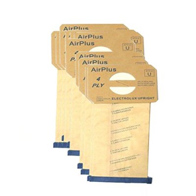 10 Fits For Electrolux 138FPC Upright Vacuum AirPlus 4 Ply Style Type U Bags