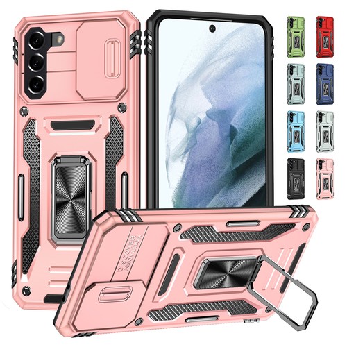 Custodia supporto antiurto per Samsung Galaxy S23 Ultra S22 S21 cover fotocamera scorrevole - Foto 12 di 61