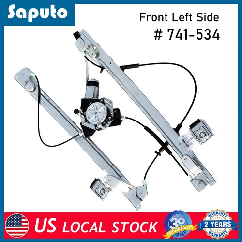 Power Window Regulator Fits 16-08 Chrysler Town & Country Front Left with Motor