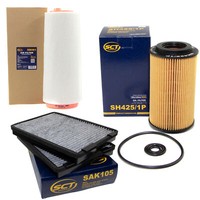 Inspektionspaket Filterset SCT FüR BMW 5Er Touring 520D E39 100 KW 136 PS