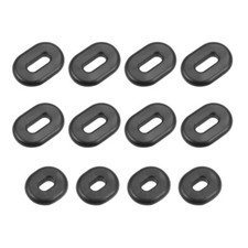 2set Side Cover Grommet Single Side Rubber Oval Washer 2set Side Cover Grommet Single Side Rubber Oval Washer