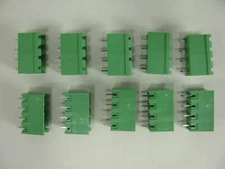 (10) *NEW* AMPHENOL ANYTEK OQ0453500000 20020106-H041A01 OQ045350/RH 4 PIN GREEN