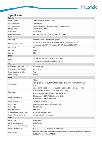 HILOOK 8MP COLORVU POE CCTV SYSTEM 4K IP CAMERA AUDIO MIC OUTDOOR NVR KIT UK HDD - Picture 10 of 21