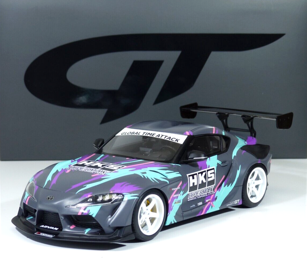 Toyota Gr Supra (A90) Coupe Hks Body-Kit PräSentation 2019 GT407 1:18 Gt Spirit-image