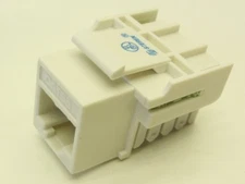 STEREN 310-120WH White Keystone CAT5E RJ45 90 Degree Jack  (Pack of 25) NEW