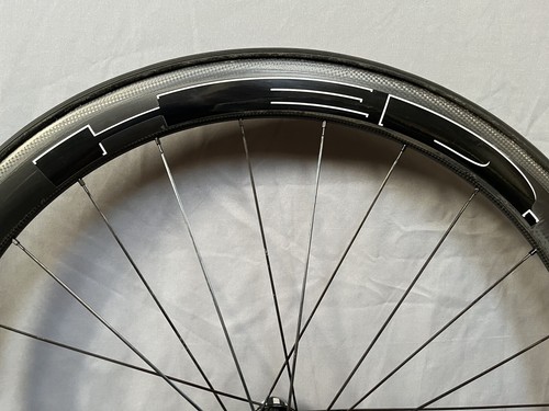 HED Carbon Wheelset 700c Tubular 130/100mm 9mm QR Rim 11 Speed Bladed - Picture 5 of 16