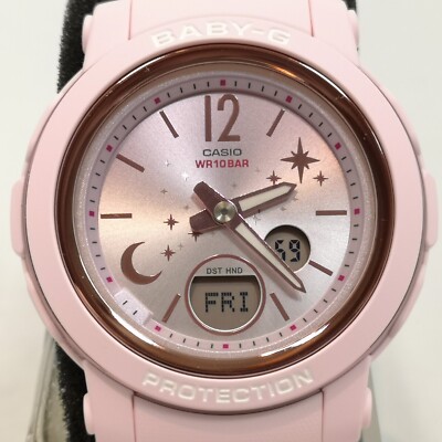 CASIO BABY-G BGA-290DS-4AJF Pink Moon and Stars Series Women's Watch New in Box