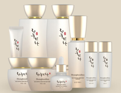Korean Method Cosmetic Coreana Hwanghoojihwa 7 Kinds Set for Wrinkle Improvement