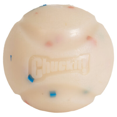 Chuckit! Hundespielzeug Birthday Fetch Ball - Vanille-Duft, Apportierspaß