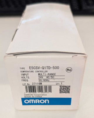 Omron E5CSV-Q1TD-500 - Temperaturregler - Neu im Karton