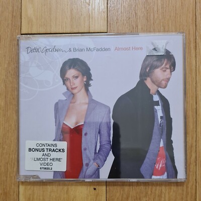 ALMOST HERE - Delta Goodrem & Brian McFadden CD Single + FREE POST