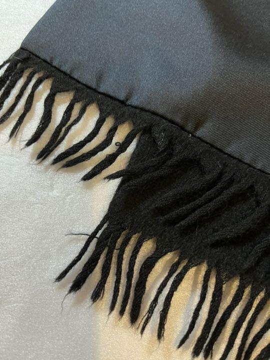 Hermes Rectangular Stole Muffler Silk Cashmere Wo… - image 7