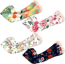 YUNVI Gardening Sleeves Farm Sun Protection Cooling Arm Sleeves to Cover Arm for